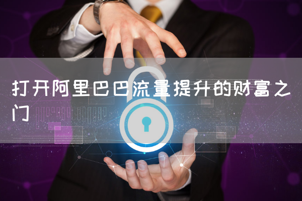 打开阿里巴巴流量提升的财富之门